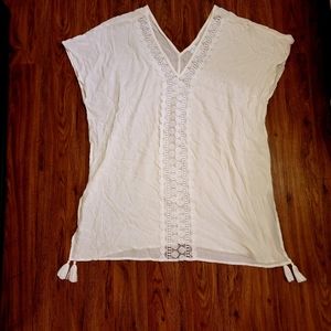 XL Women's Crochet Insert Cover Up Dress